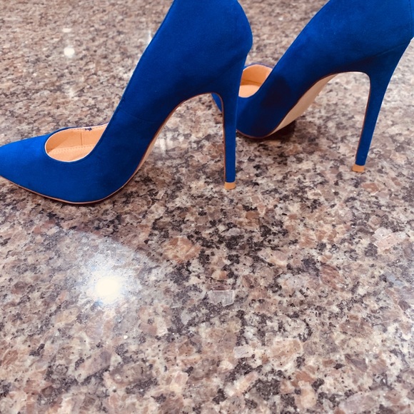 Liliana blue high heel - Picture 2 of 4